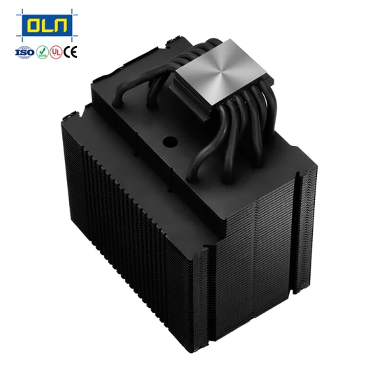 Customized Aluminum Zipper Folding Fin Extrusion Heat Sink for Electronic Products, Large Storage Servers, Communication Base