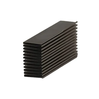 Custom Passivation Aluminum Folding Fin Heat Sink