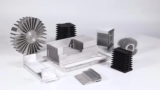 106*40mm Manufacture Heatsink Aluminium Extrusion Skived Fin Heat Sink